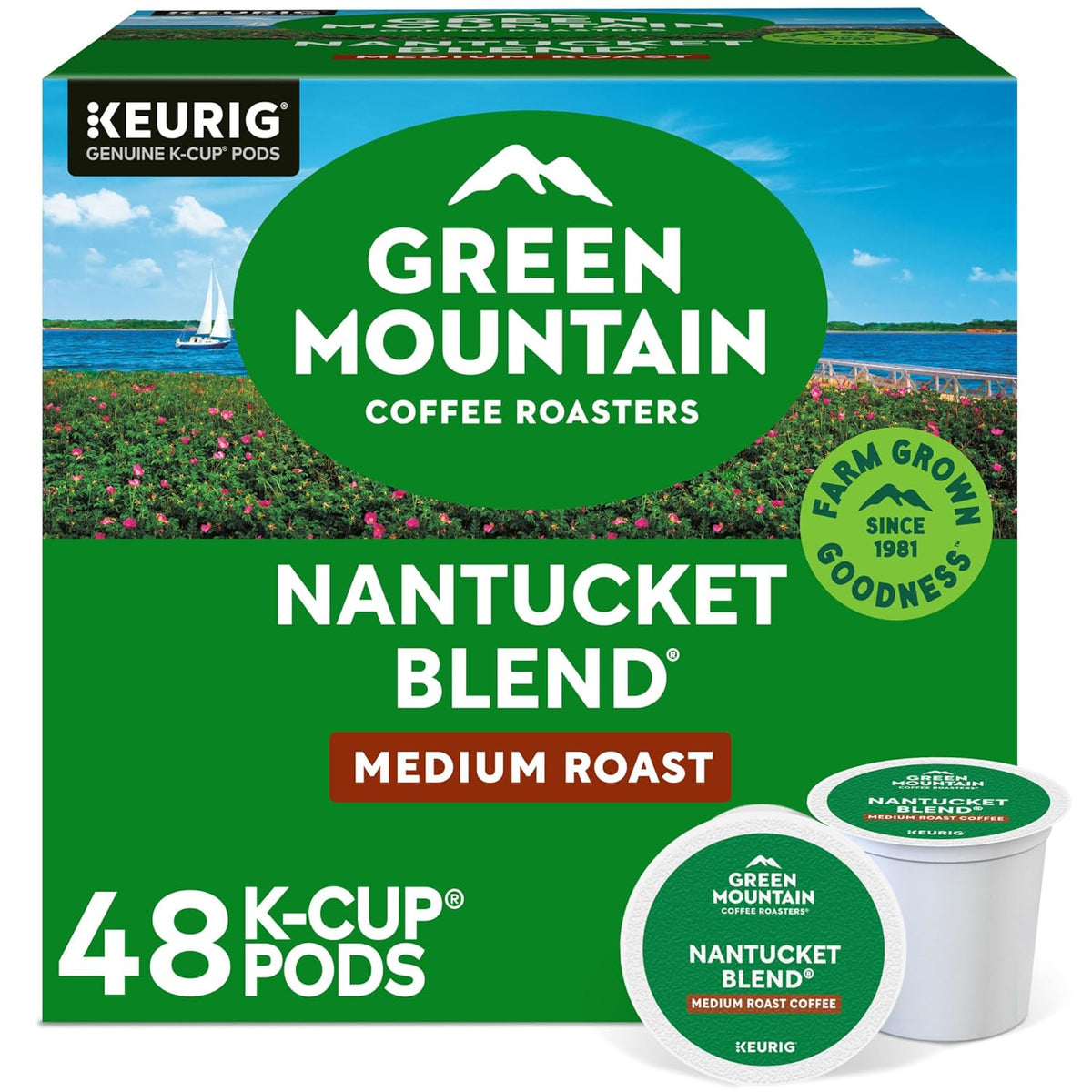 Colombia Select, Single-Serve Keurig K-Cup Pods, Medium Roast Coffee Pods, 96 Count