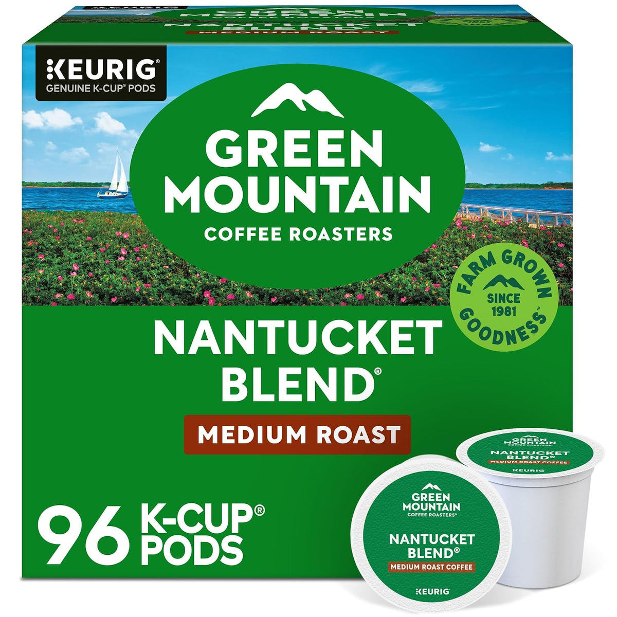 Colombia Select, Single-Serve Keurig K-Cup Pods, Medium Roast Coffee Pods, 96 Count