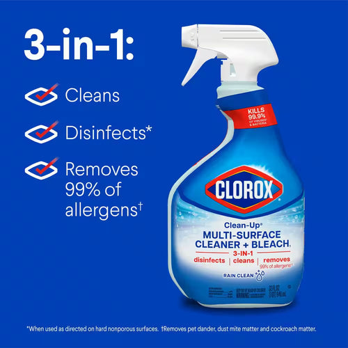 Clean-Up 32 Oz. Rain Clean Scent All-Purpose Cleaner with Bleach Spray