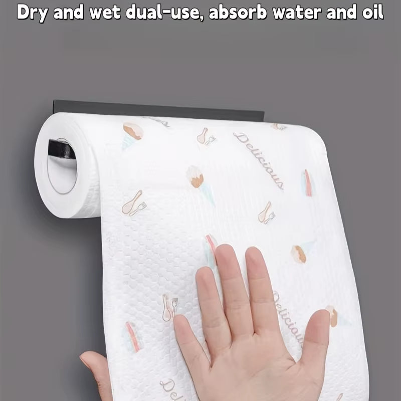 Absorbent Thick Cotton Kitchen Paper Towels - Washable and Reusable Kitchen Towels