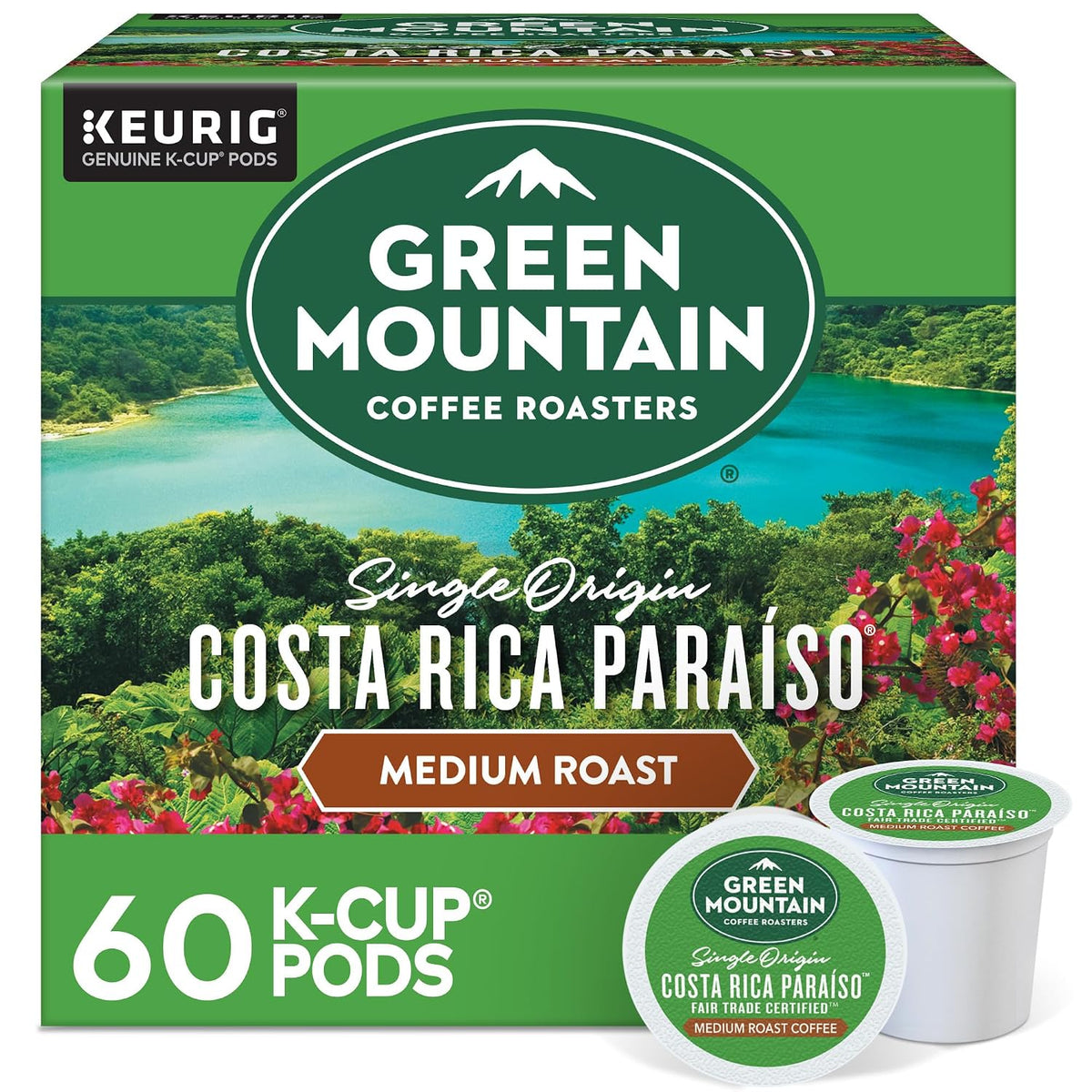 Colombia Select, Single-Serve Keurig K-Cup Pods, Medium Roast Coffee Pods, 96 Count