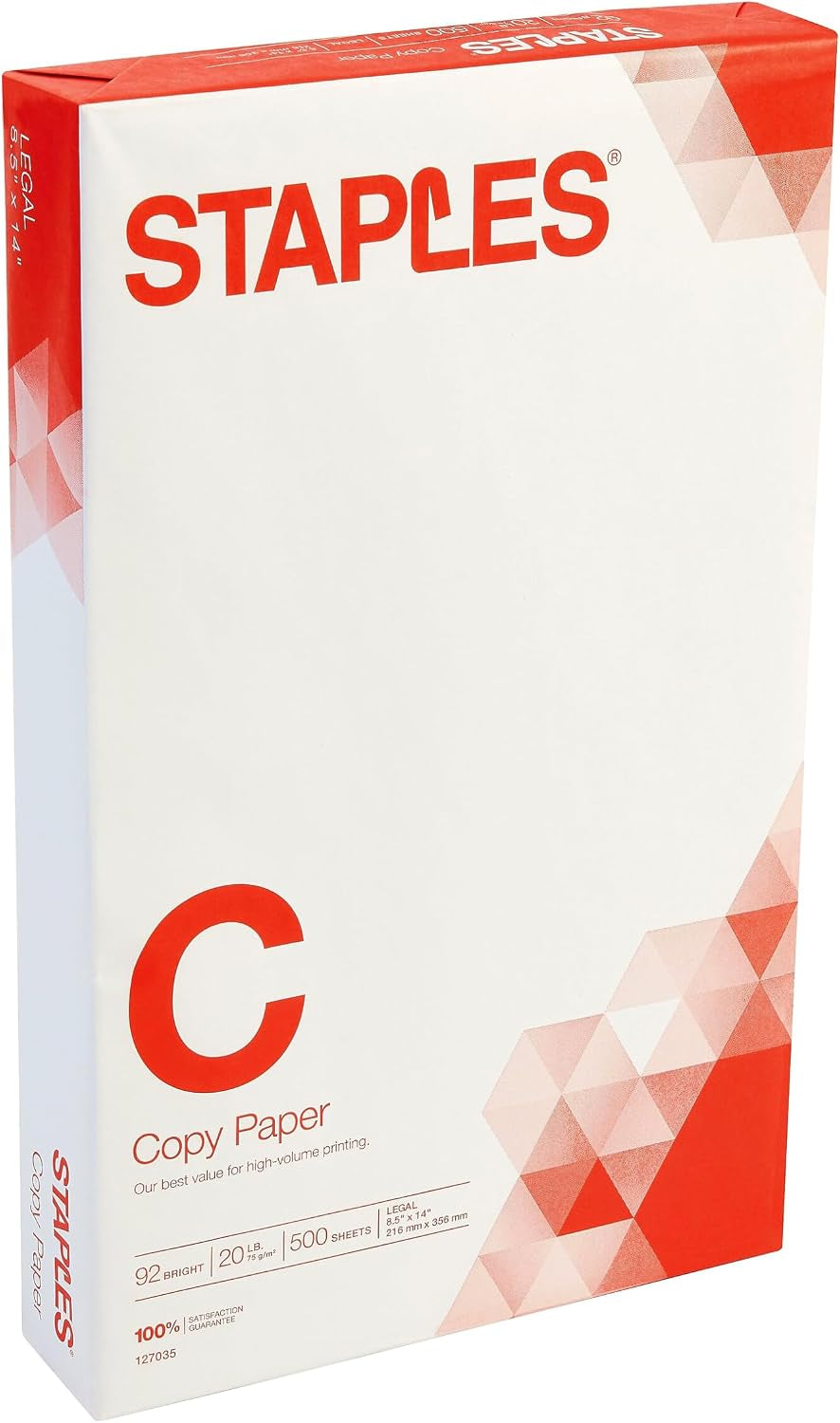 TRU RED Copy Paper, 8.5X11 Inch, 92 Brightness, 20 Lb., 500 Sheets/Ream
