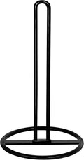 Paper Towel Holder Countertop, , Kitchen Paper Towel Stand Holder for Kitchen Organization and Storage, Paper Towel Holders for Standard and Large Size Rolls (Black)