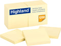 Sticky Notes, 3 X 3 Inches, Yellow, 24 Pack (6549-24)