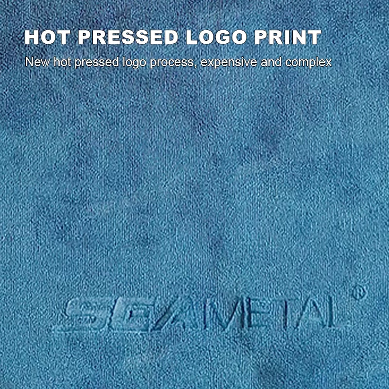 SEAMETAL Customized Car Washing Towel Microfiber Cleaning Towel 500GSM High Absorbent Drying Cloth Edge Wrapped Car Wash Towels