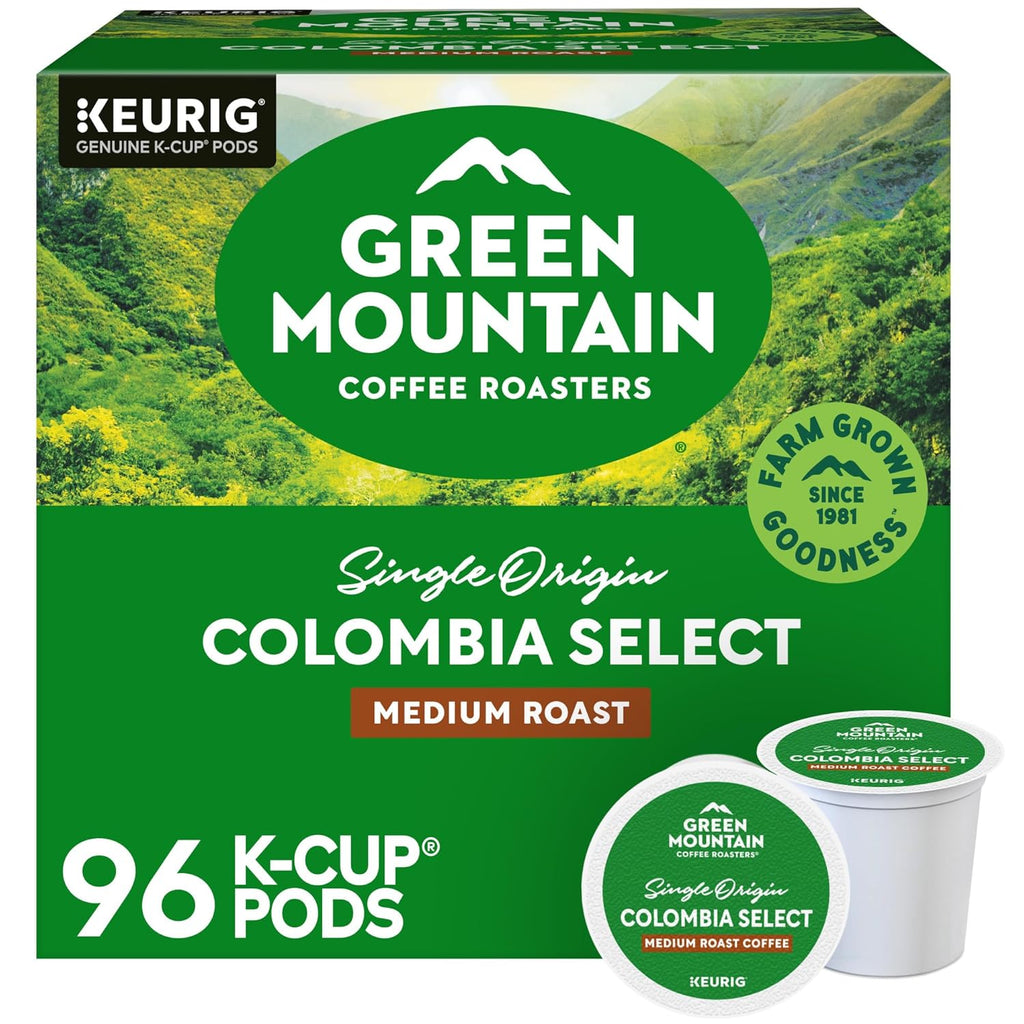 Colombia Select, Single-Serve Keurig K-Cup Pods, Medium Roast Coffee Pods, 96 Count
