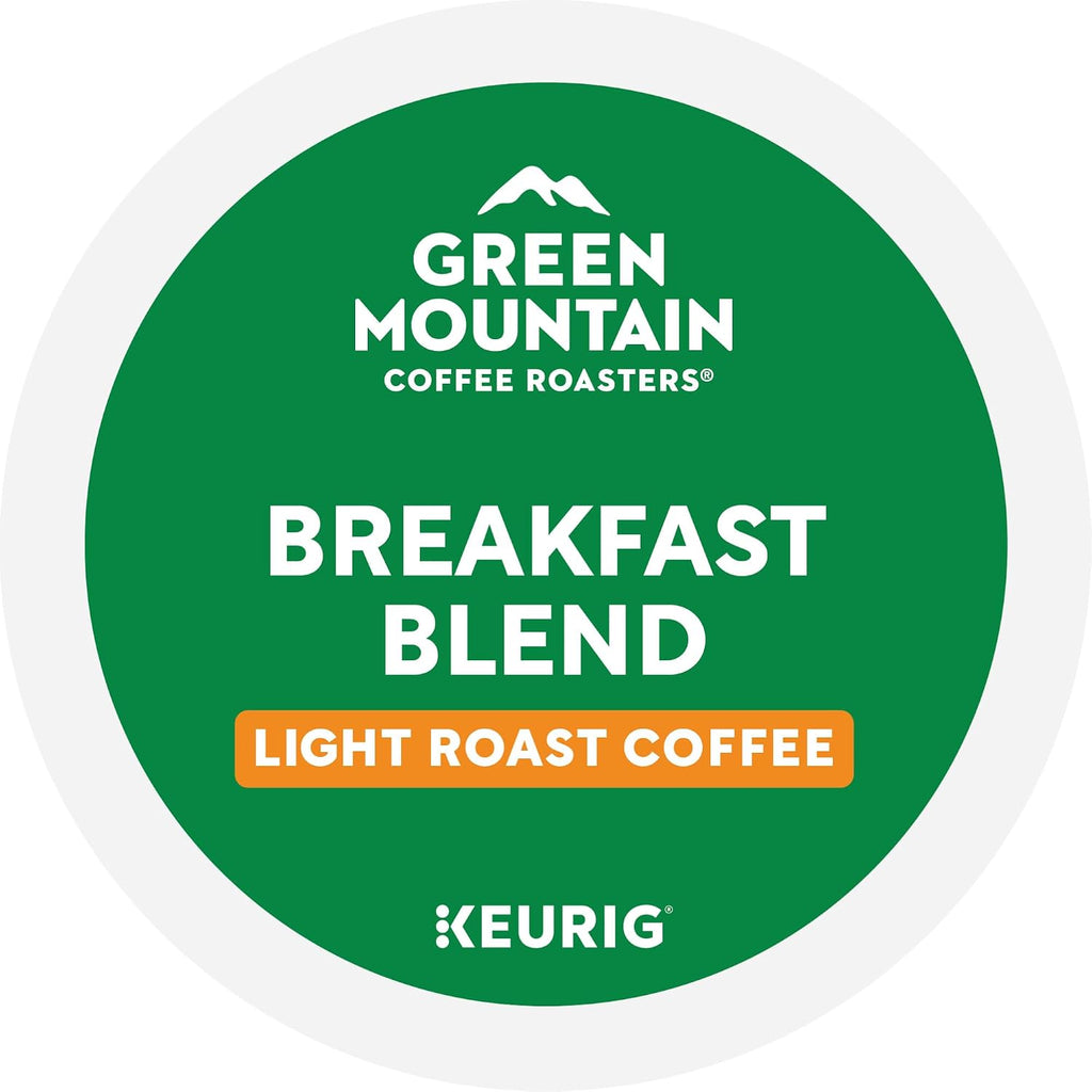 Breakfast Blend Single-Serve Keurig K-Cup Pods, Light Roast Coffee, 96 Count