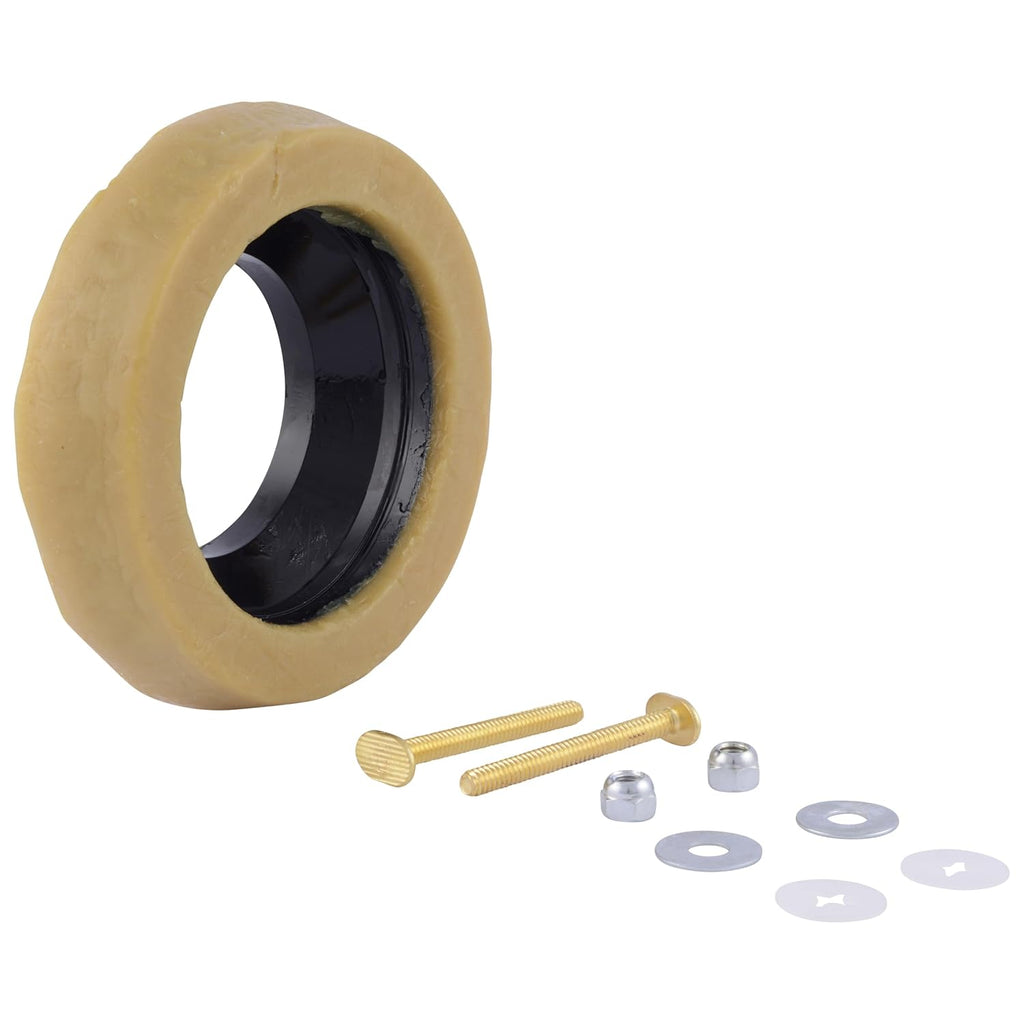 Eastman 40007 Toilet Bowl Wax Ring Set, 4 Inch X 3 Inch