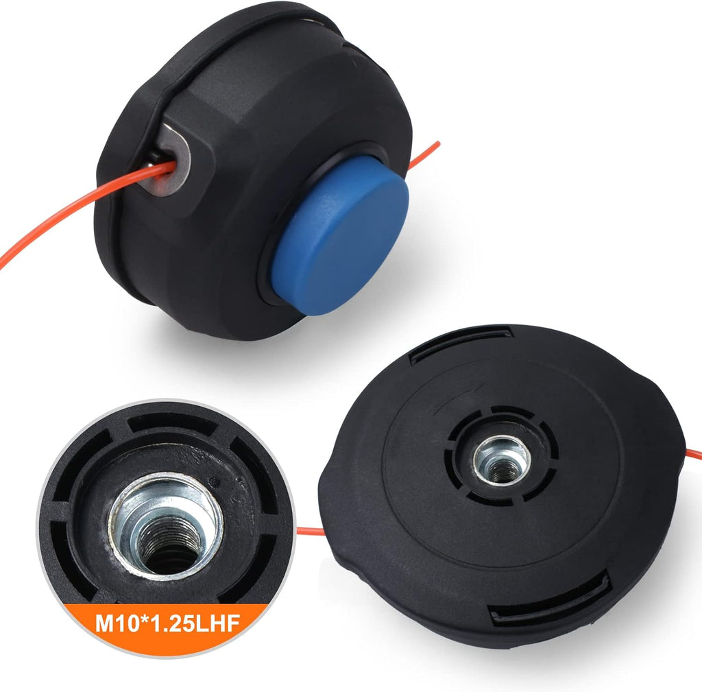 2 Pack 128LD Trimmer Head T25 for Husquvarna Weed Eater 223L 322L 125L 128L 128LD 128R 128RJ 122L 125C 223R 322C 323C 325C 325CX Weedeater Parts 966674401 Jonsered Brushcutter BC2128