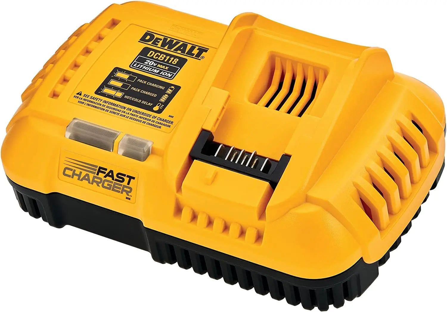 Open Box - DEWALT 20-Volt MAX Lithium-Ion Fan Cooled Fast Battery Charger