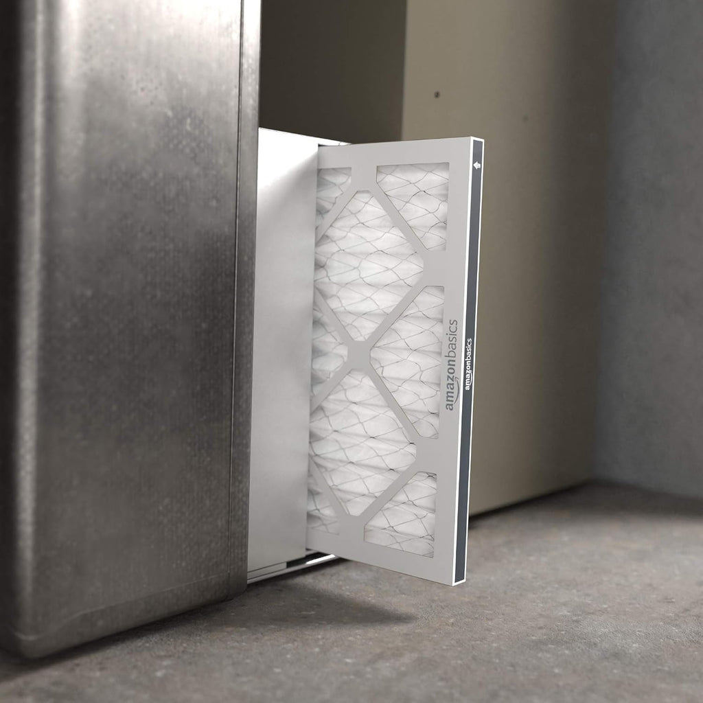 14X20X1 Air Filter, MERV 8 AC Furnace Filters, Allergen Control , Electrostatic, Removes Dust Pollen and Lint, 6-Pack (Actual Size: 13.75" X 19.75" X 0.75")