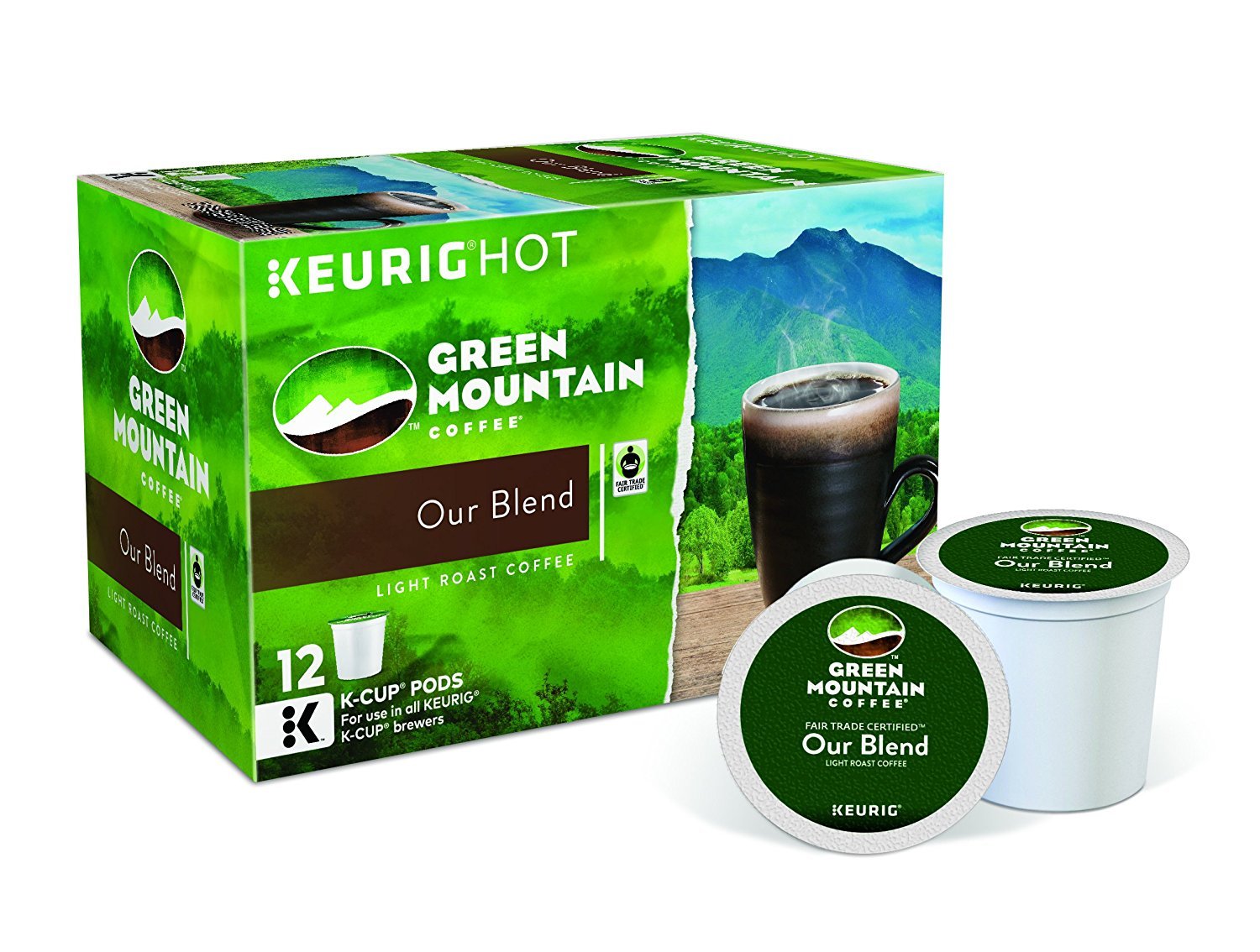 Breakfast Blend Single-Serve Keurig K-Cup Pods, Light Roast Coffee, 96 Count