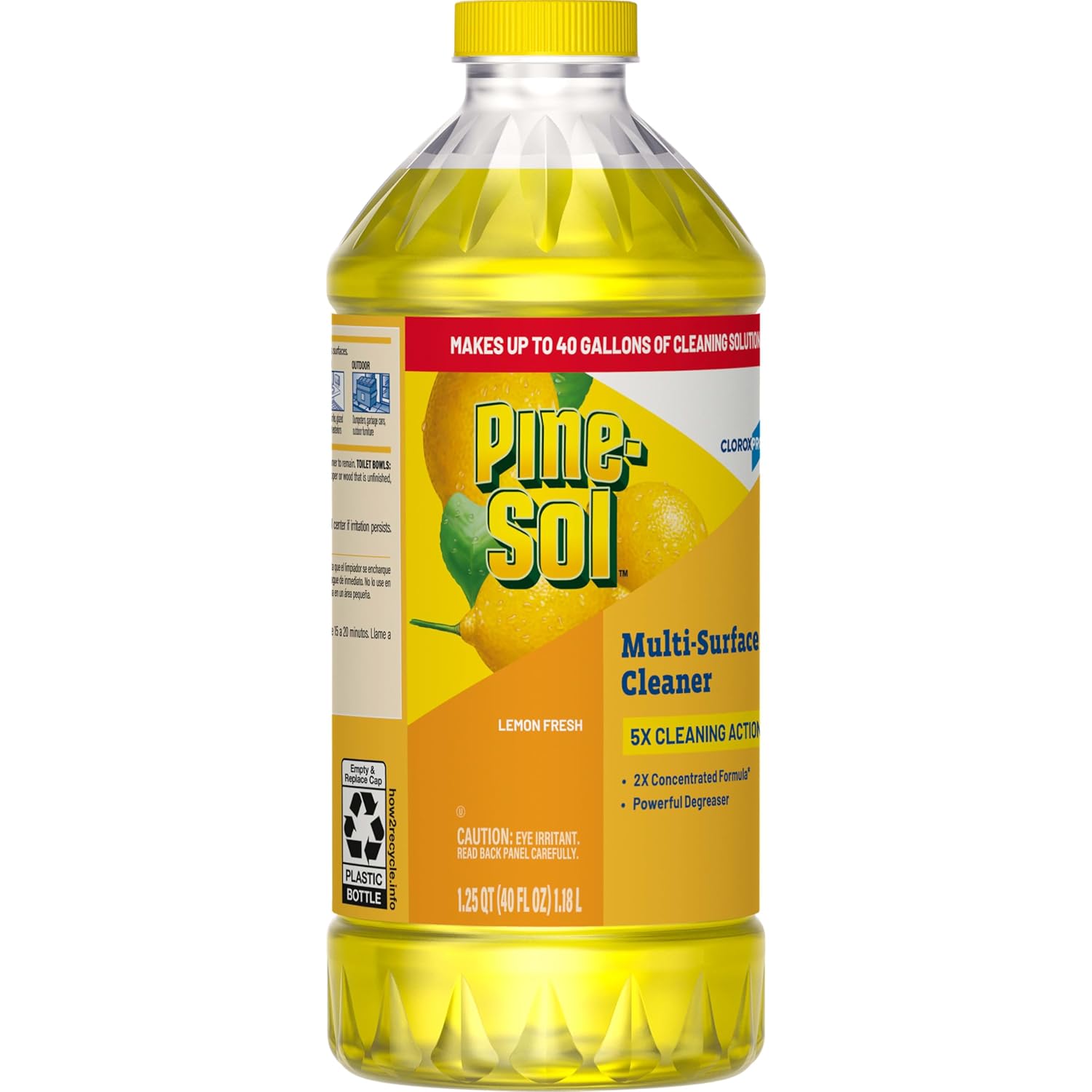 Cloroxpro  Multi-Surface Cleaner, All Purpose Cleaner, Lemon Fresh, 40 Fluid Ounces (Package May Vary)
