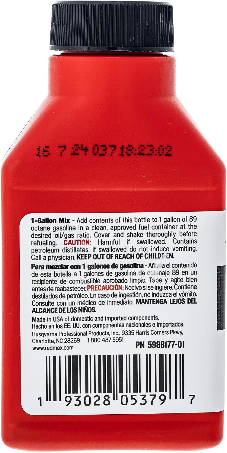 Case of 48 OEM Maxlife 2-Cycle Oil 2.6Oz 1 Gallon Mix 580357201 L
