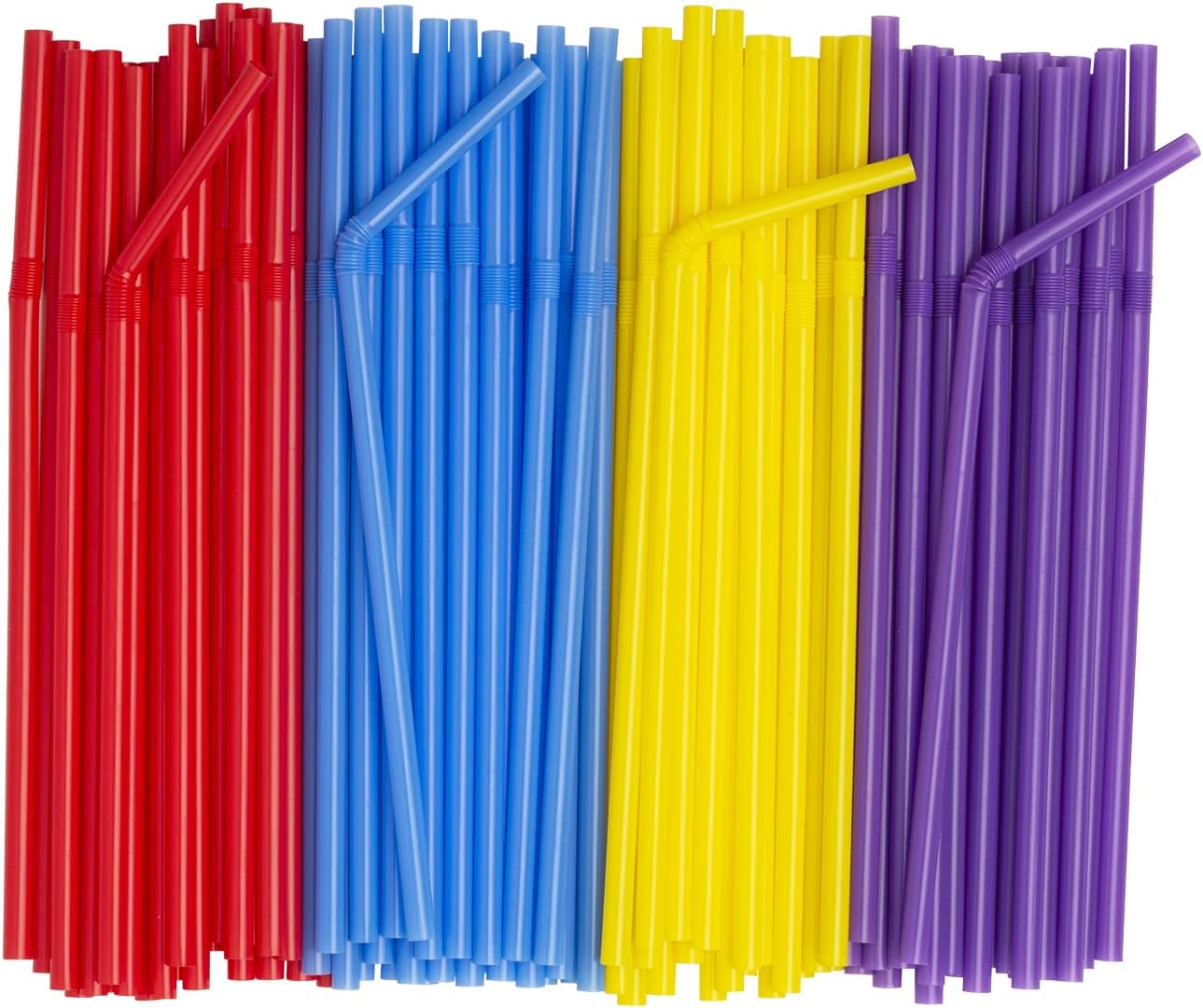 [1000 Count] 5 Inch Coffee & Cocktail Stirrers/Straws Disposable Plastic Sip Stir Swizzle Sticks - Black