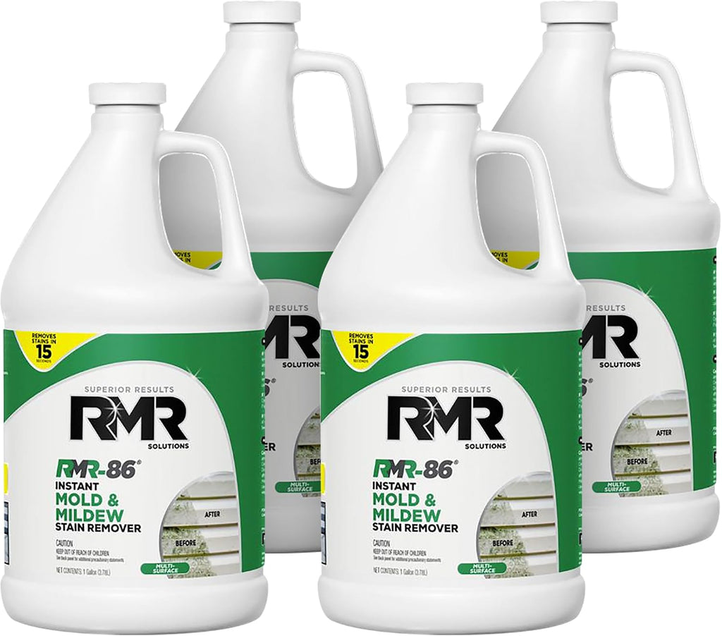 RMR-86 Instant Mold and Mildew Stain Remover Spray - Scrub Free Formula, 2 Pack - 32 Oz