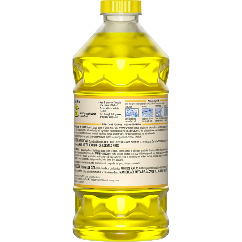 Cloroxpro  Multi-Surface Cleaner, All Purpose Cleaner, Lemon Fresh, 40 Fluid Ounces (Package May Vary)