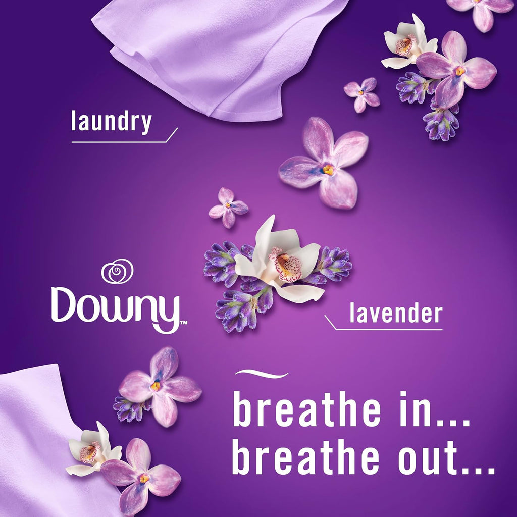 Air Mist, Air Freshener Spray, Odor Fighting Room Spray, Deodorizer for Home Bathroom Kitchen Office Apartment Dorm Room Classroom, Downy Calm Lavender & Vanilla Bean Scent, 8.1Oz (Pack of 3)