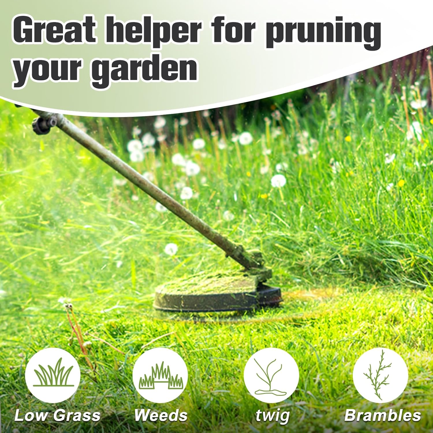 String Trimmer Line .095", 150 Feet round Weed Eater String | Trimmer Line for Universal Replacement, Orange Premium Nylon String Trimmer Line for Medium& Heavy Grass&Weeds (2.4Mm, 45M)