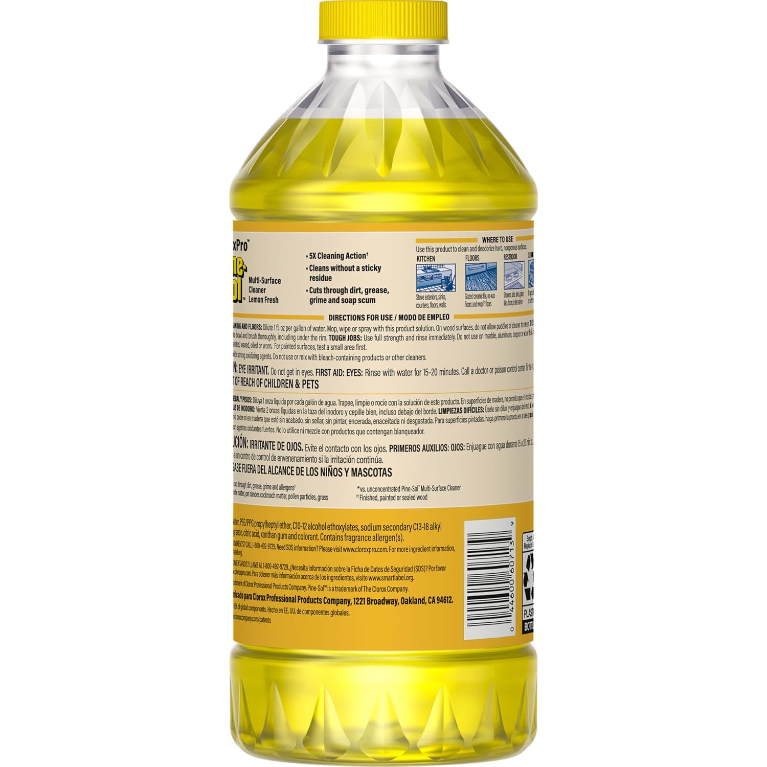 Cloroxpro  Multi-Surface Cleaner, All Purpose Cleaner, Lemon Fresh, 40 Fluid Ounces (Package May Vary)