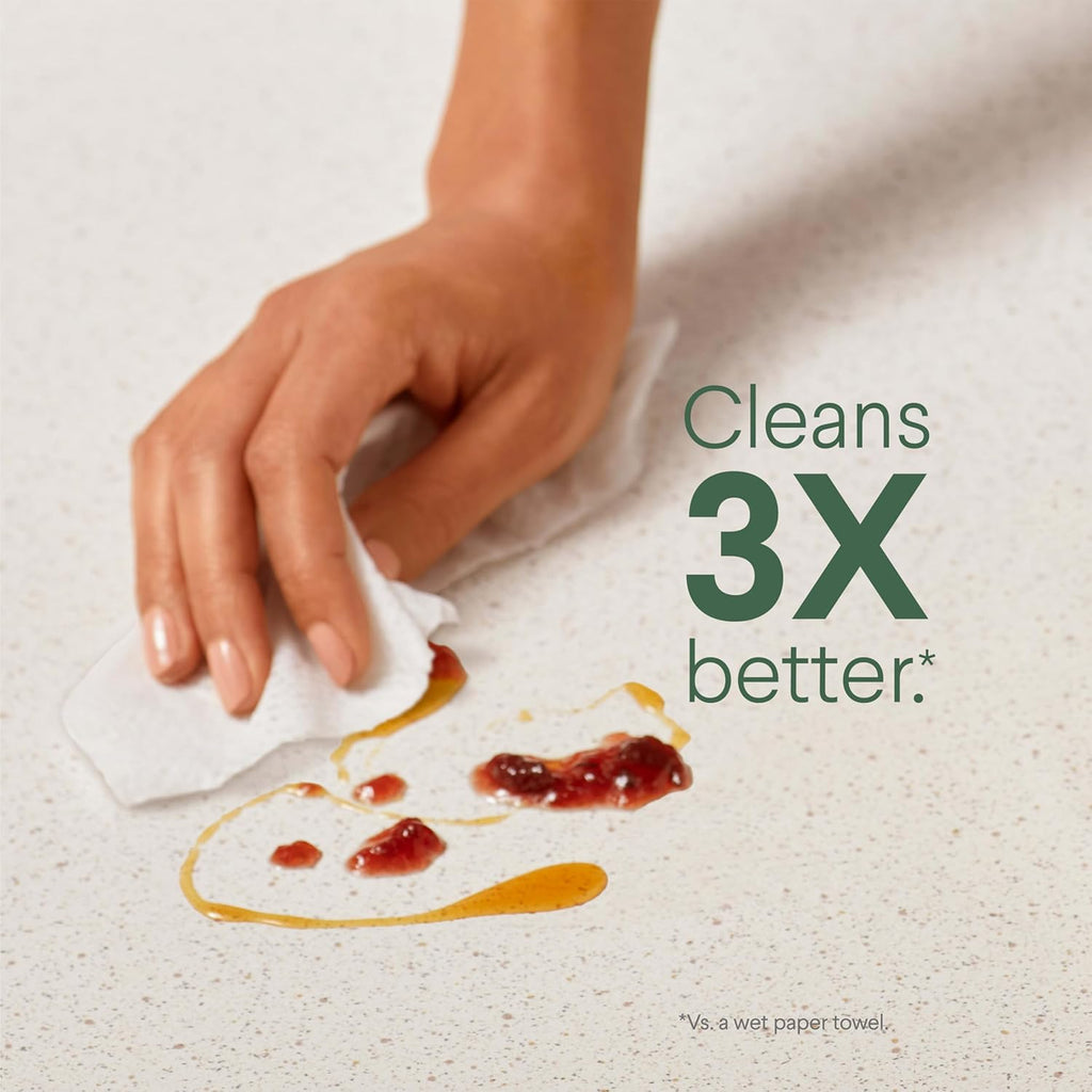 Bleach-Free Disinfecting Cleaning Wipes, Fresh Scent and Crisp Lemon, 75 Count Each, Pack of 3 - Ideal for Spring Cleaning and Allergy Season
