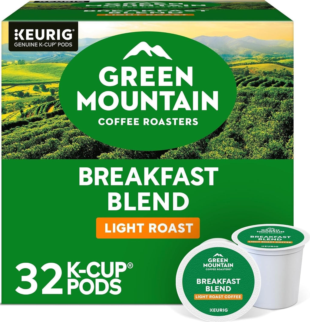 Breakfast Blend Single-Serve Keurig K-Cup Pods, Light Roast Coffee, 96 Count