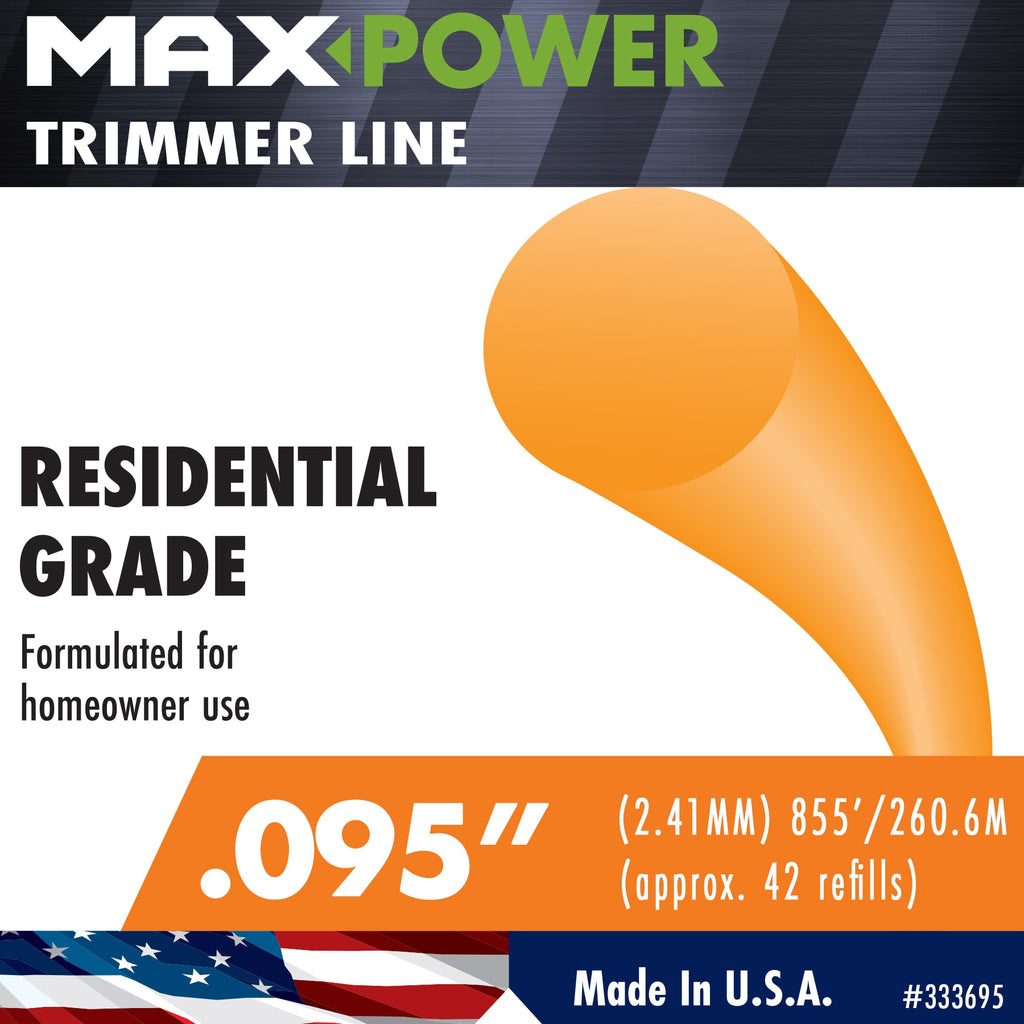 0.095-In X 855-Ft Bulk Reel Trimmer Line