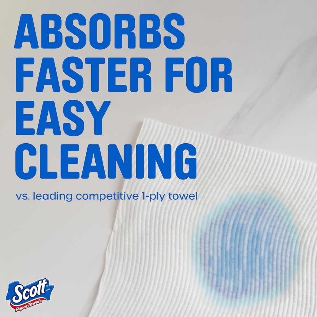 Scott Paper Towels, Task Size, 16 Family Double Rolls, 119 Sheets per Roll