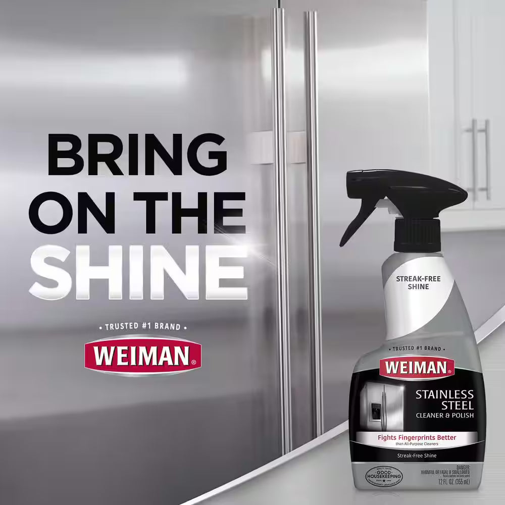 22 Oz. Stainless Steel Cleaner and Polish Spray (6-Pack)