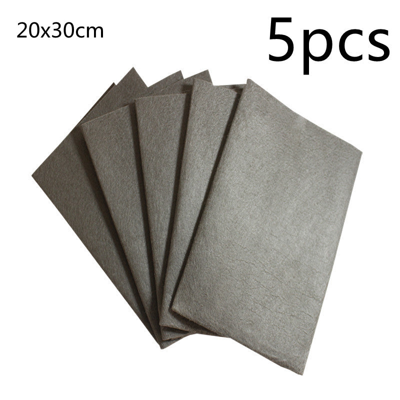 Thickened Magic Cleaning Cloth Microfiber Surface Instant Polishing Household Cleaning Cloth for Glass Windows Mirrors Car Kitchen Gadgets