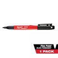 INKZALL Black Fine Point Jobsite Permanent Marker