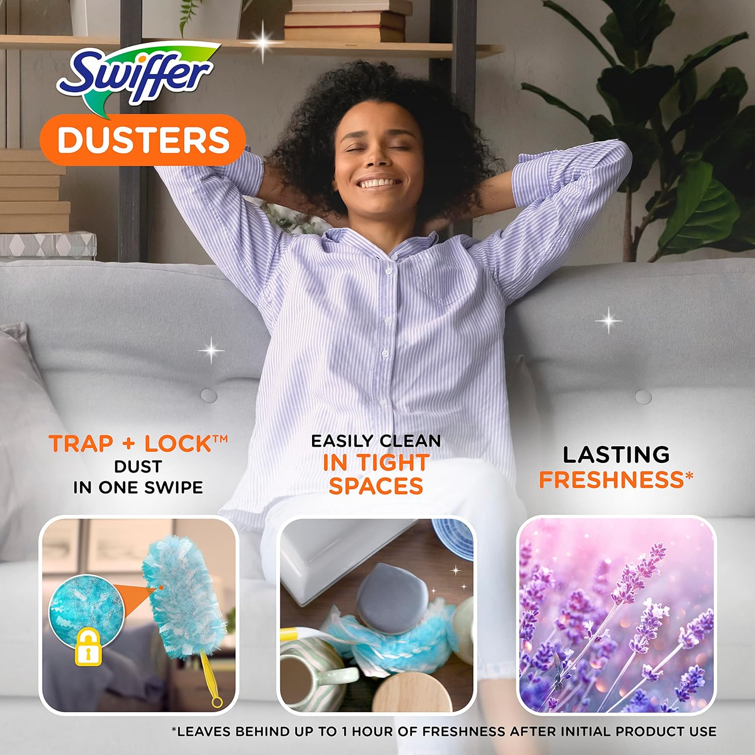 Swiffer Dusters Lavender Scent Refills, 10 Count