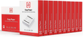 TRU RED 8.5 x 11 Copy Paper, 20 lb, 92 Brightness, 5000 Sheets per Carton for Office, School, and Home Use