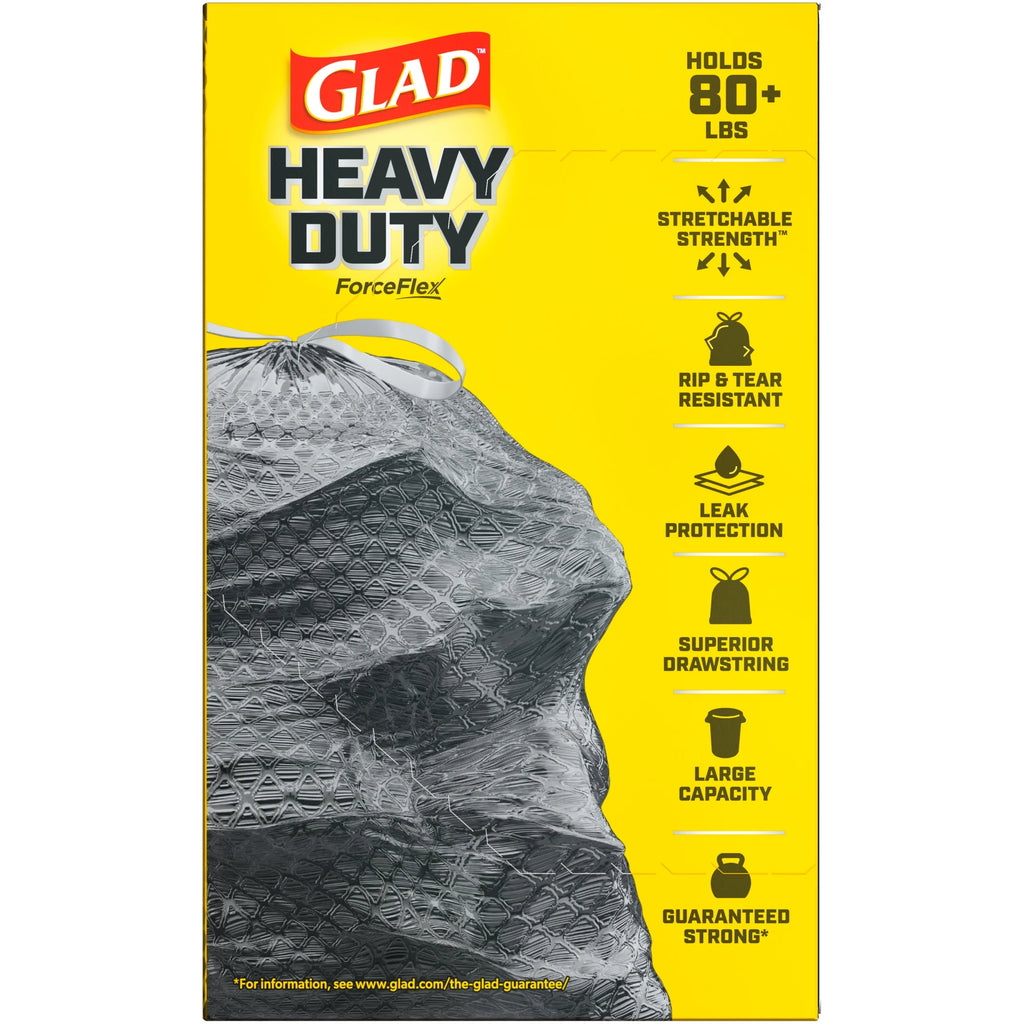 Forceflex Heavy Duty Trash Bags with Clorox, Mountain Air Scent, 30 Gallon, 40 Count