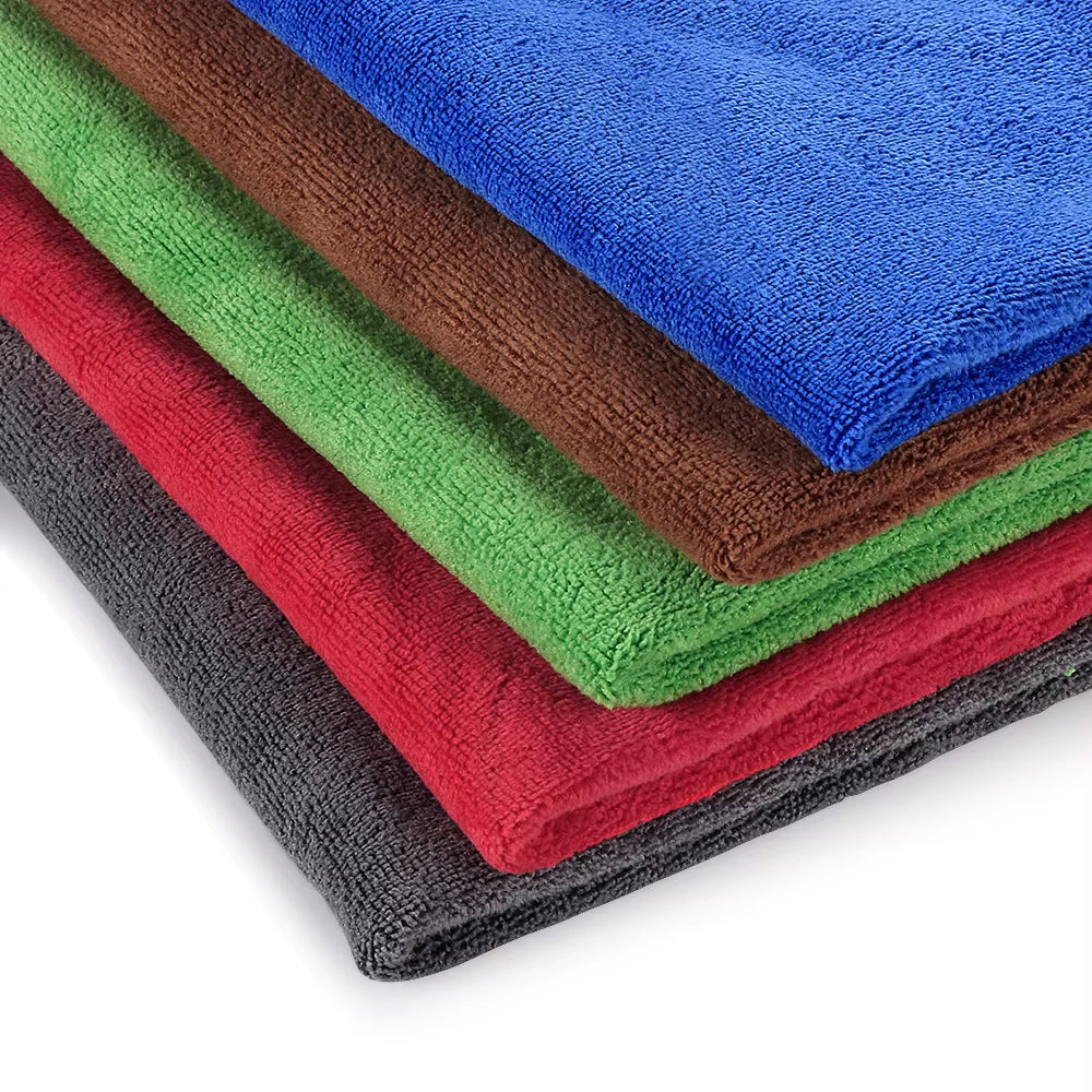 60X30Cm Car Wash Microfiber Towel Thick Super Absorbent Car Cleaning Drying Cloth Kitchen Housework Maintenance Auto Accessories