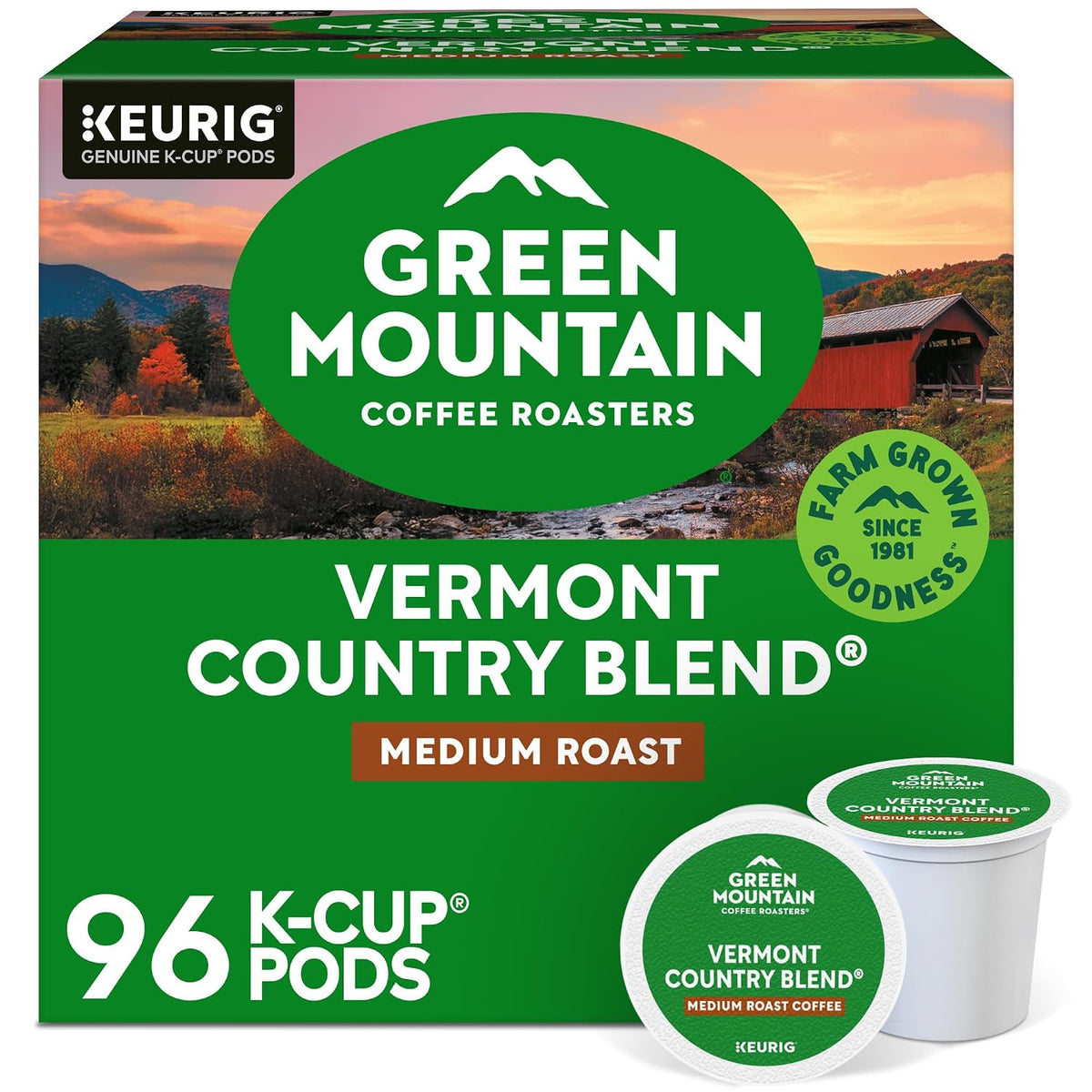 Colombia Select, Single-Serve Keurig K-Cup Pods, Medium Roast Coffee Pods, 96 Count