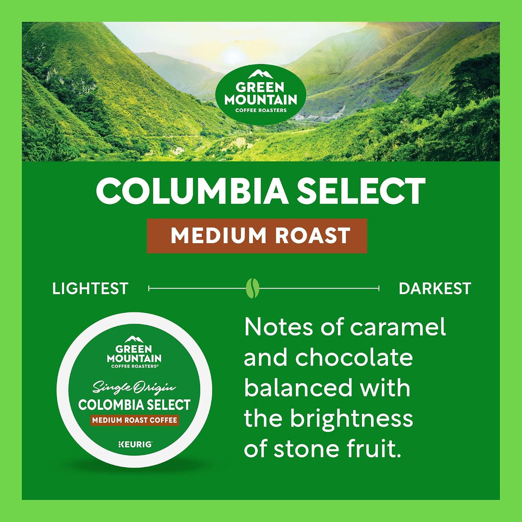 Colombia Select, Single-Serve Keurig K-Cup Pods, Medium Roast Coffee Pods, 96 Count