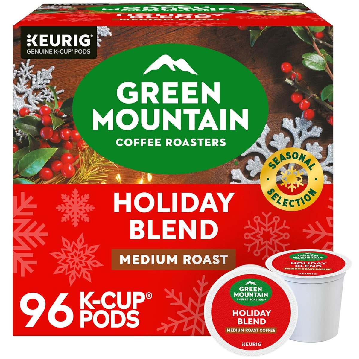 Colombia Select, Single-Serve Keurig K-Cup Pods, Medium Roast Coffee Pods, 96 Count