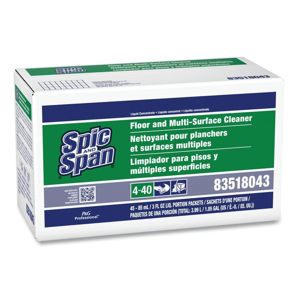3 oz. Liquid Floor Cleaner Packets - Case of 45